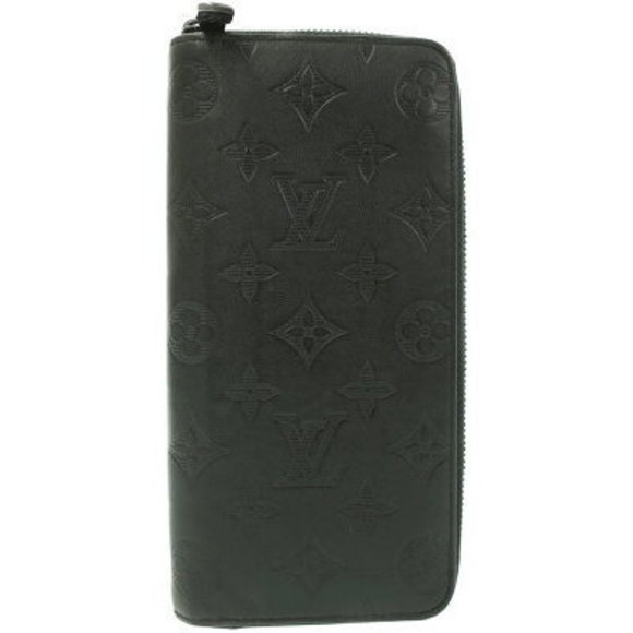 Louis Vuitton Monogram Shadow Zippy Wallet Vertical Zip Long - Picture 1 of 8